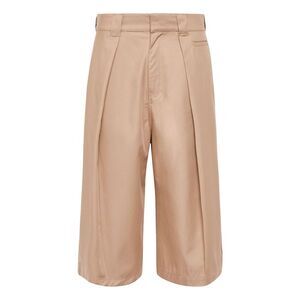 Loewe Paula's Ibiza Men Cotton Pleated Cropped Trousers